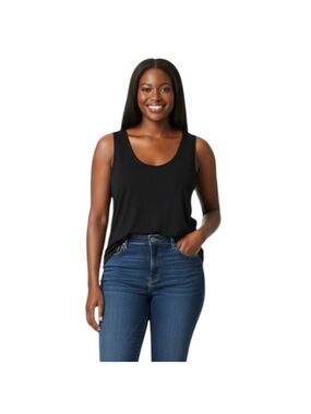 Daily Ritual Size XXL Black Sleeveless Top